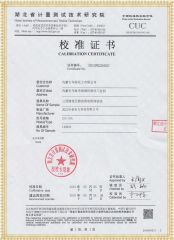 HLY-100S 智能手持回路電阻測(cè)試儀檢定證書